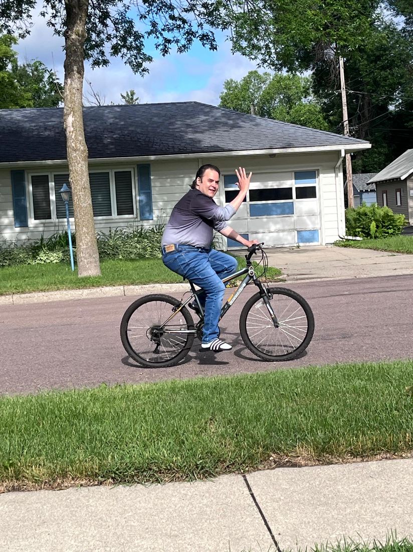 Afternoon ride around the block